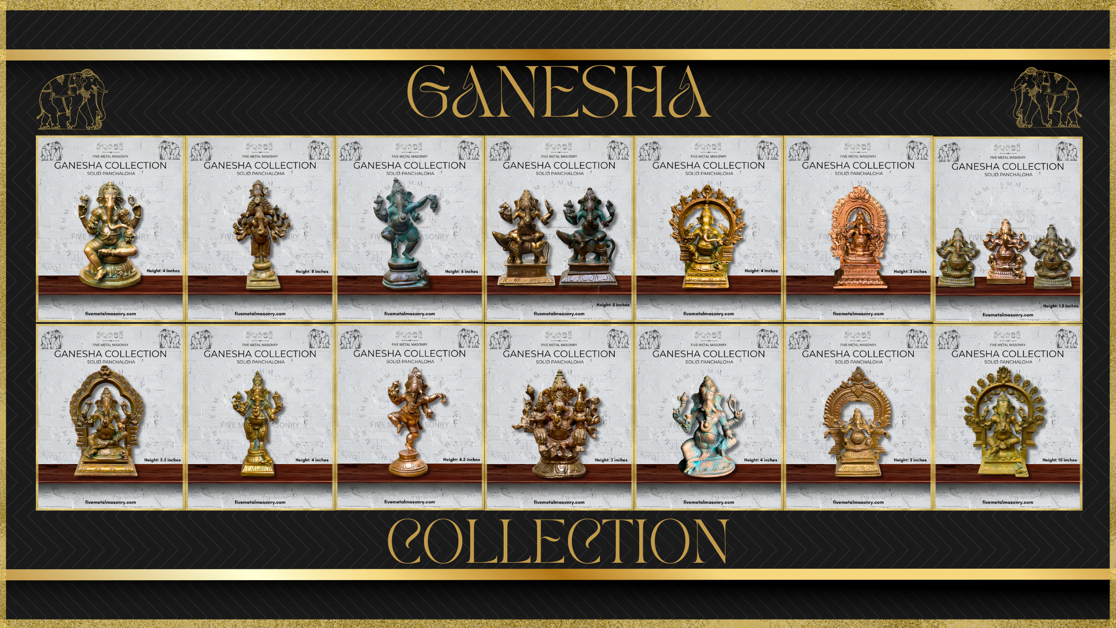 Ganesa | Panchaloha Bronze Icons