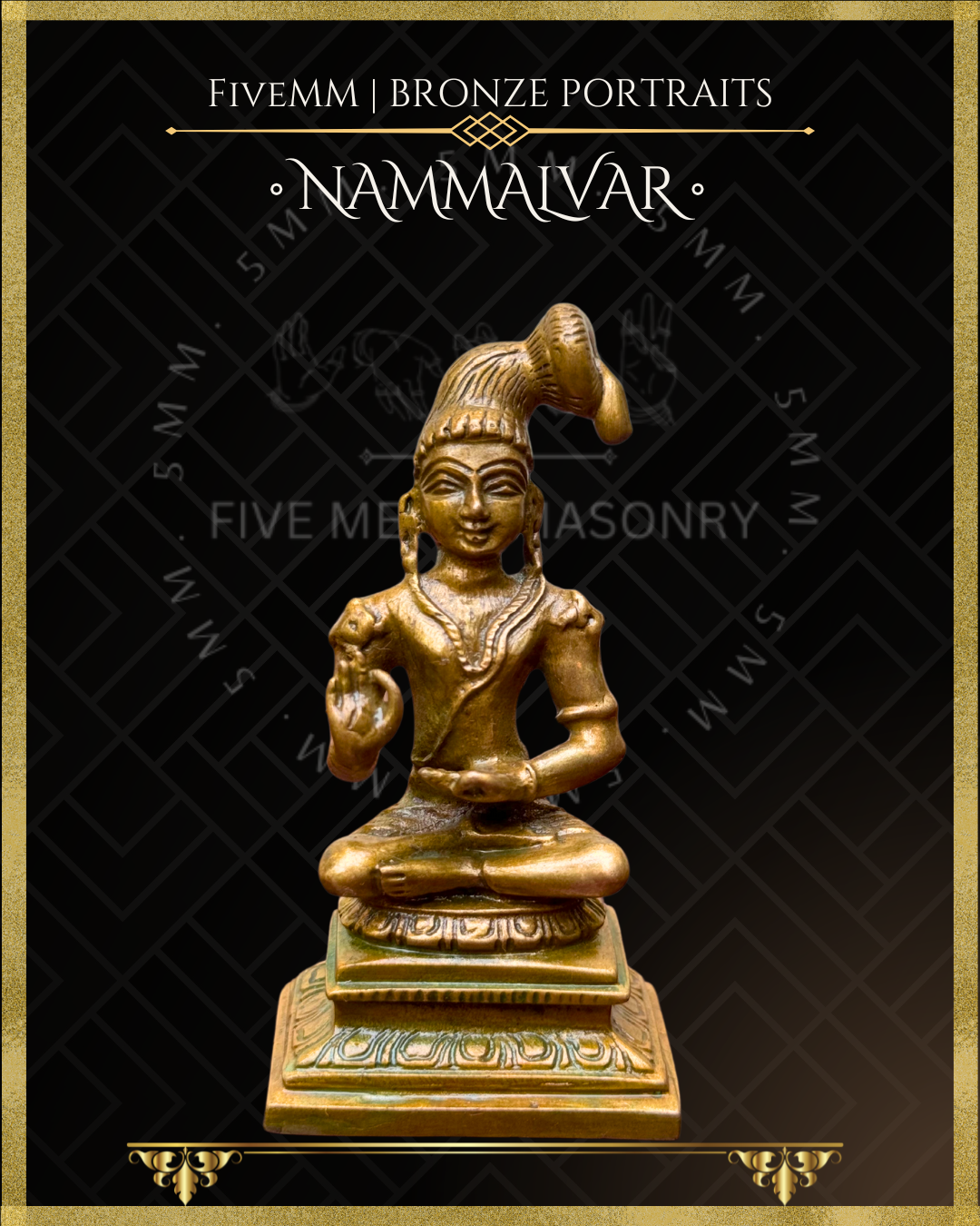 3" Vaishnava Saints: Ramanujacharya, Nammalvar, Manavalamamuni