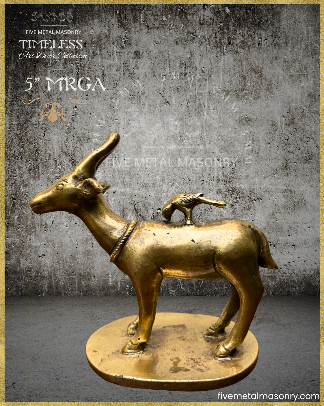 5” Mrga:Deer - Timeless Collection