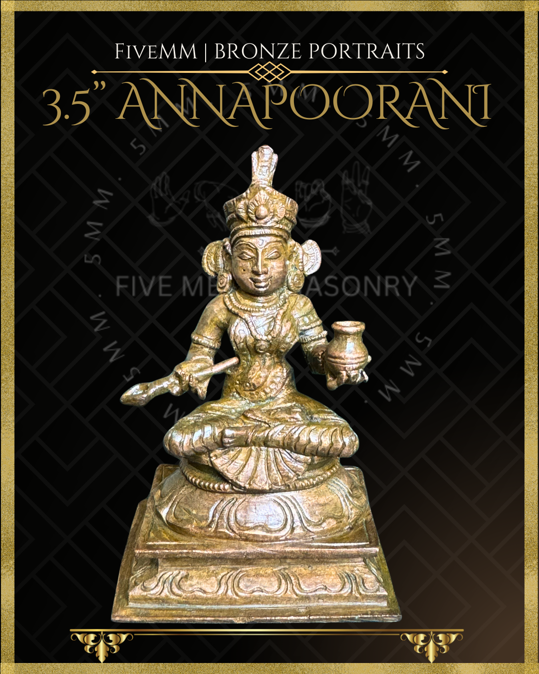 3.5" Annapoorani