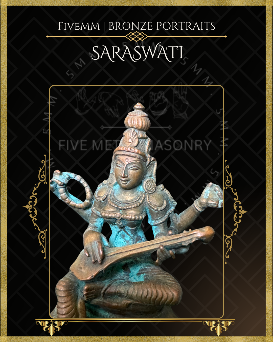 3.5" Saraswati