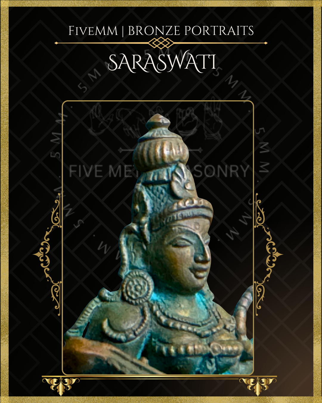 3.5" Saraswati