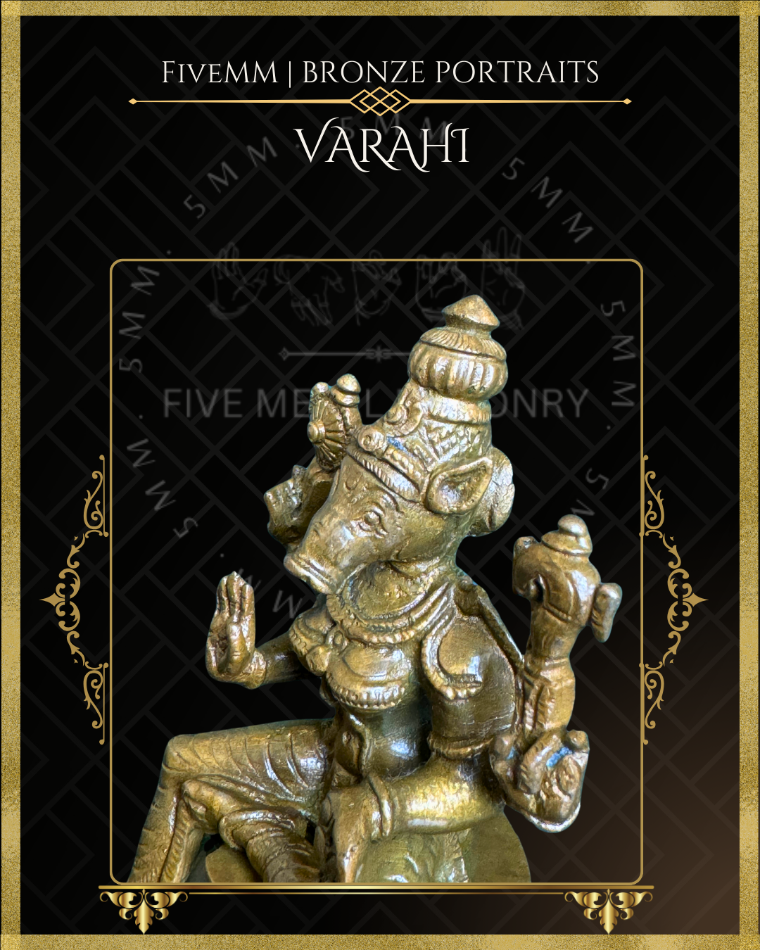 4" Varahi Sitting