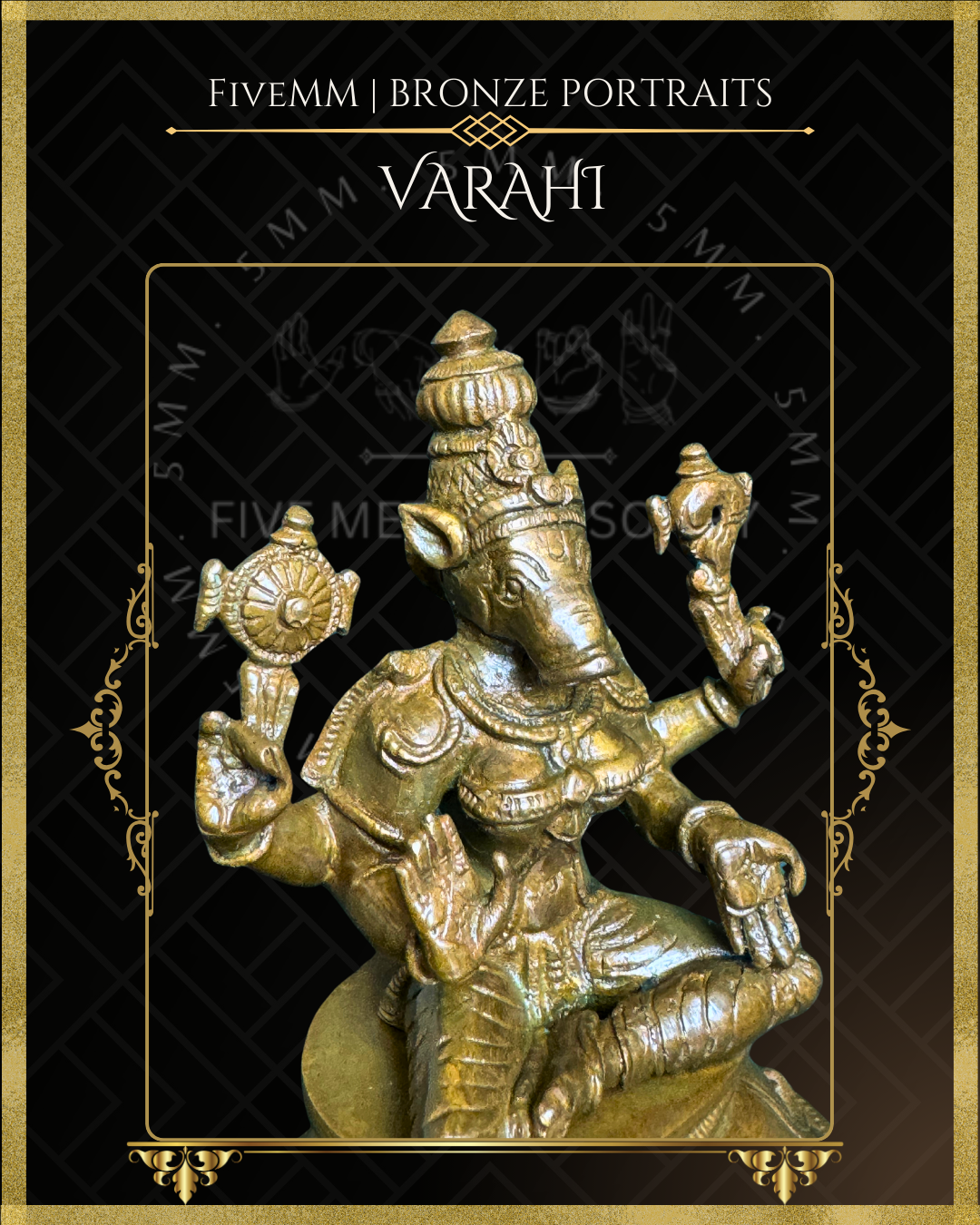 4" Varahi Sitting