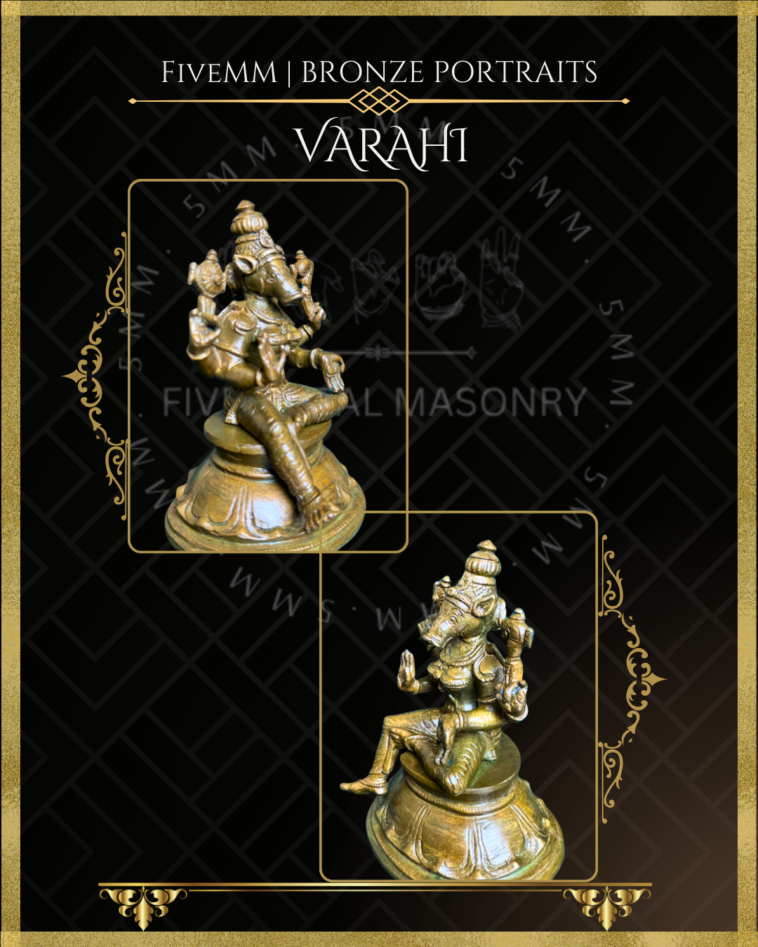 4" Varahi Sitting