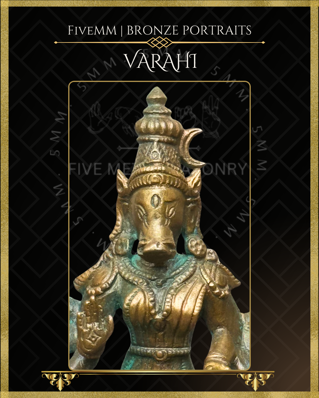 5.5" Varahi Sitting (With Arch)