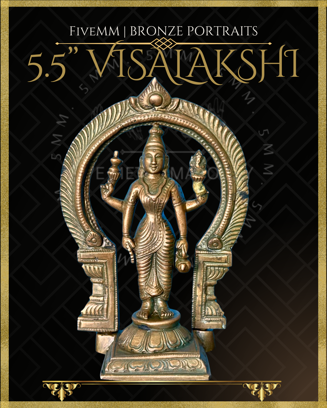 5.5" Visalakshi