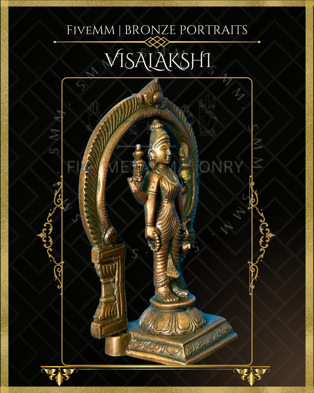 5.5" Visalakshi