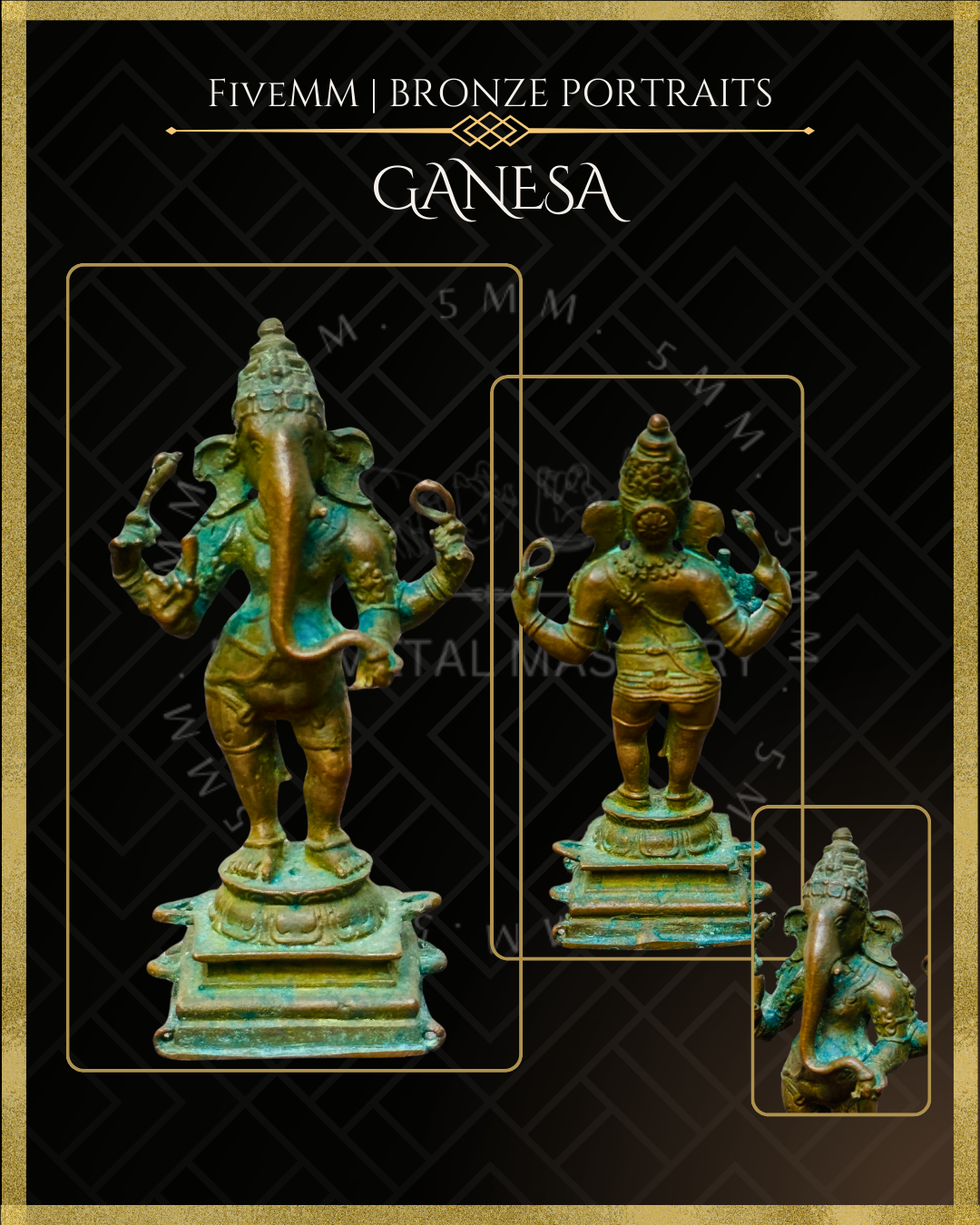 4" Thiruvanaikaval Ganesa