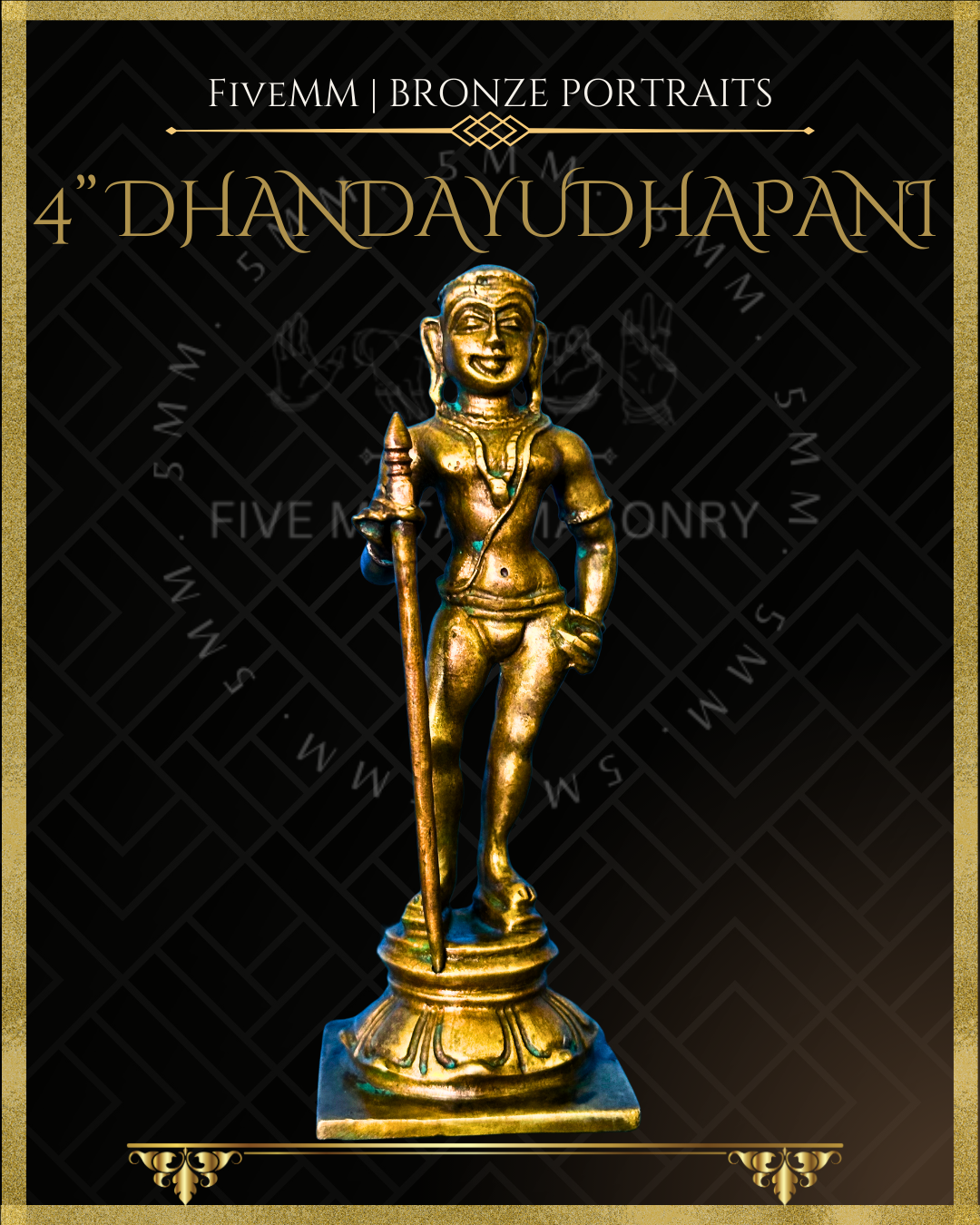 4" Dhandayudhapani