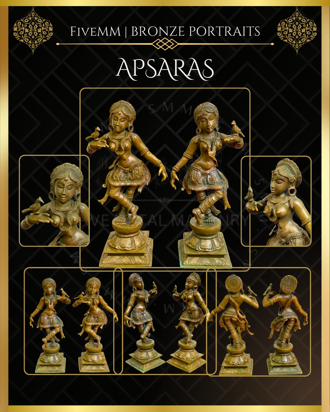 6" Apsara (Set Of 2)