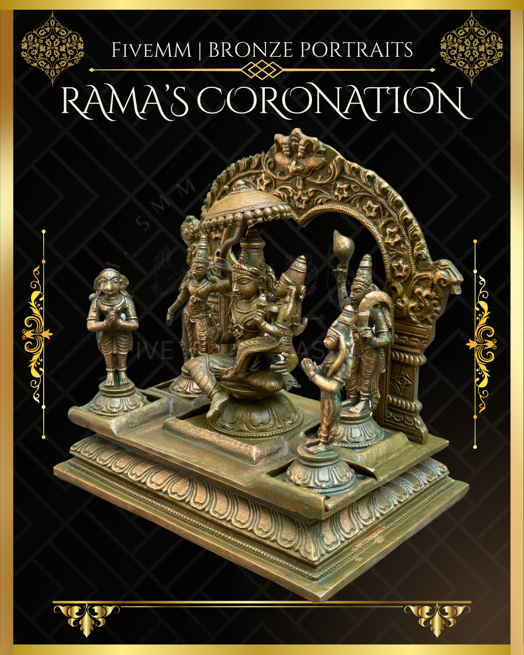 6" Rama Pattabishekam (Coronation)