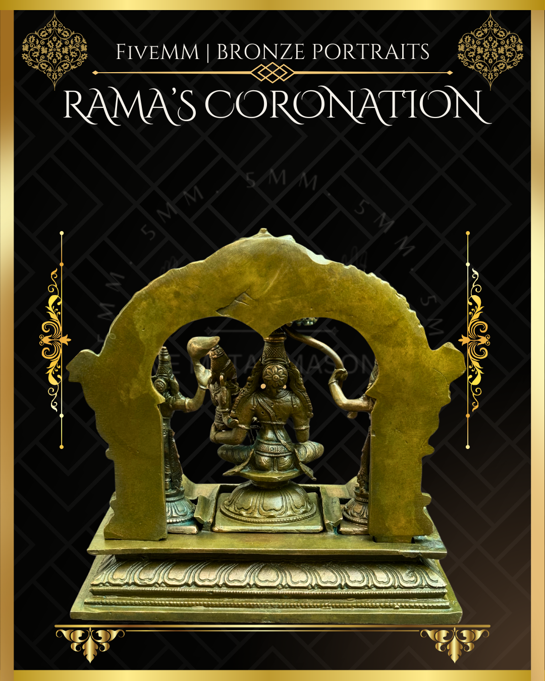 6" Rama Pattabishekam (Coronation)