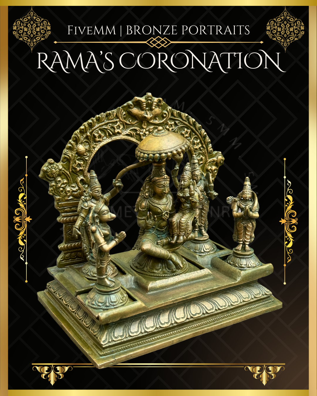 6" Rama Pattabishekam (Coronation)