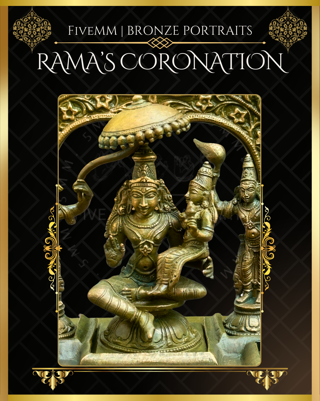 6" Rama Pattabishekam (Coronation)