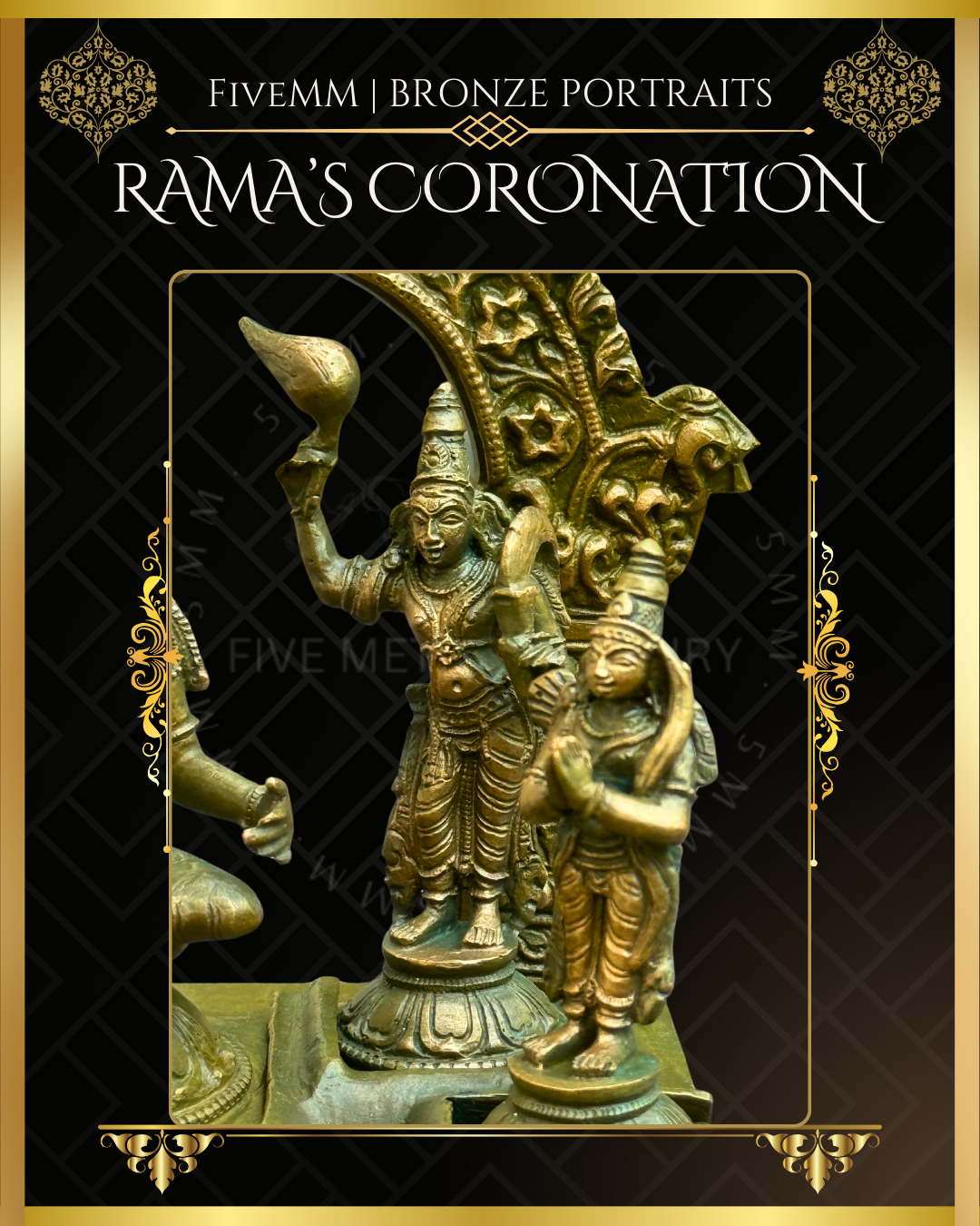 6" Rama Pattabishekam (Coronation)