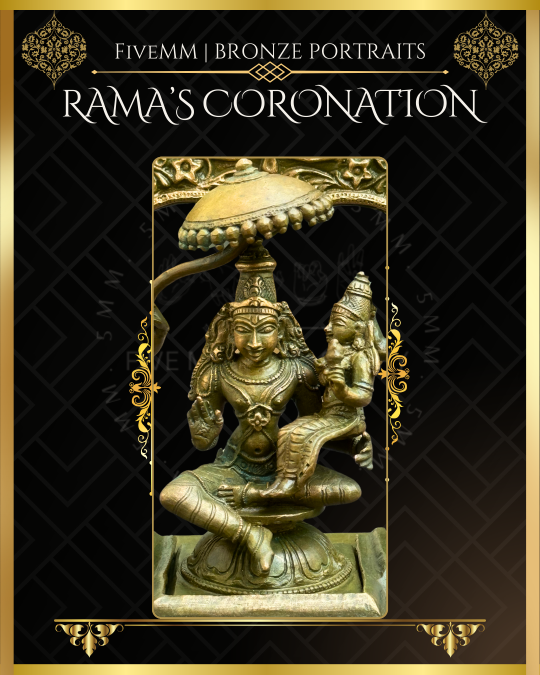 6" Rama Pattabishekam (Coronation)