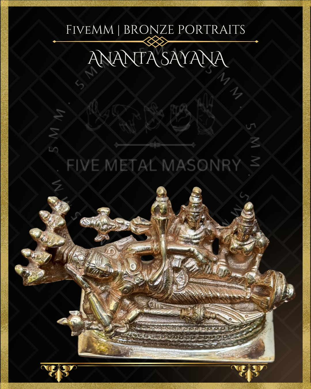 2.5" Anantasayana Polished