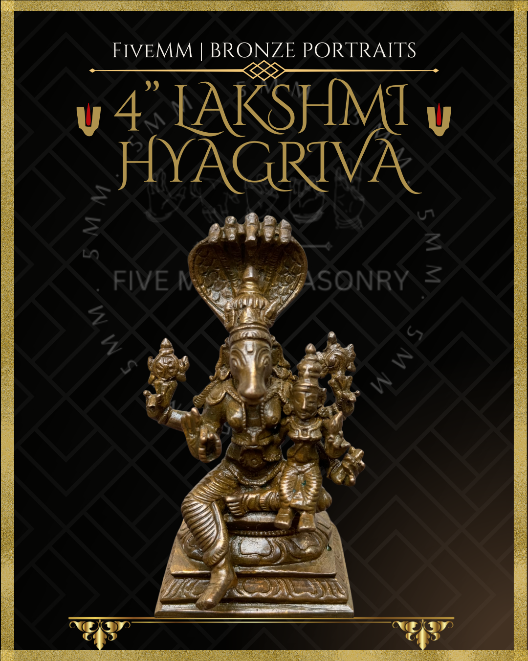 4" Lakshmi Hyagriva