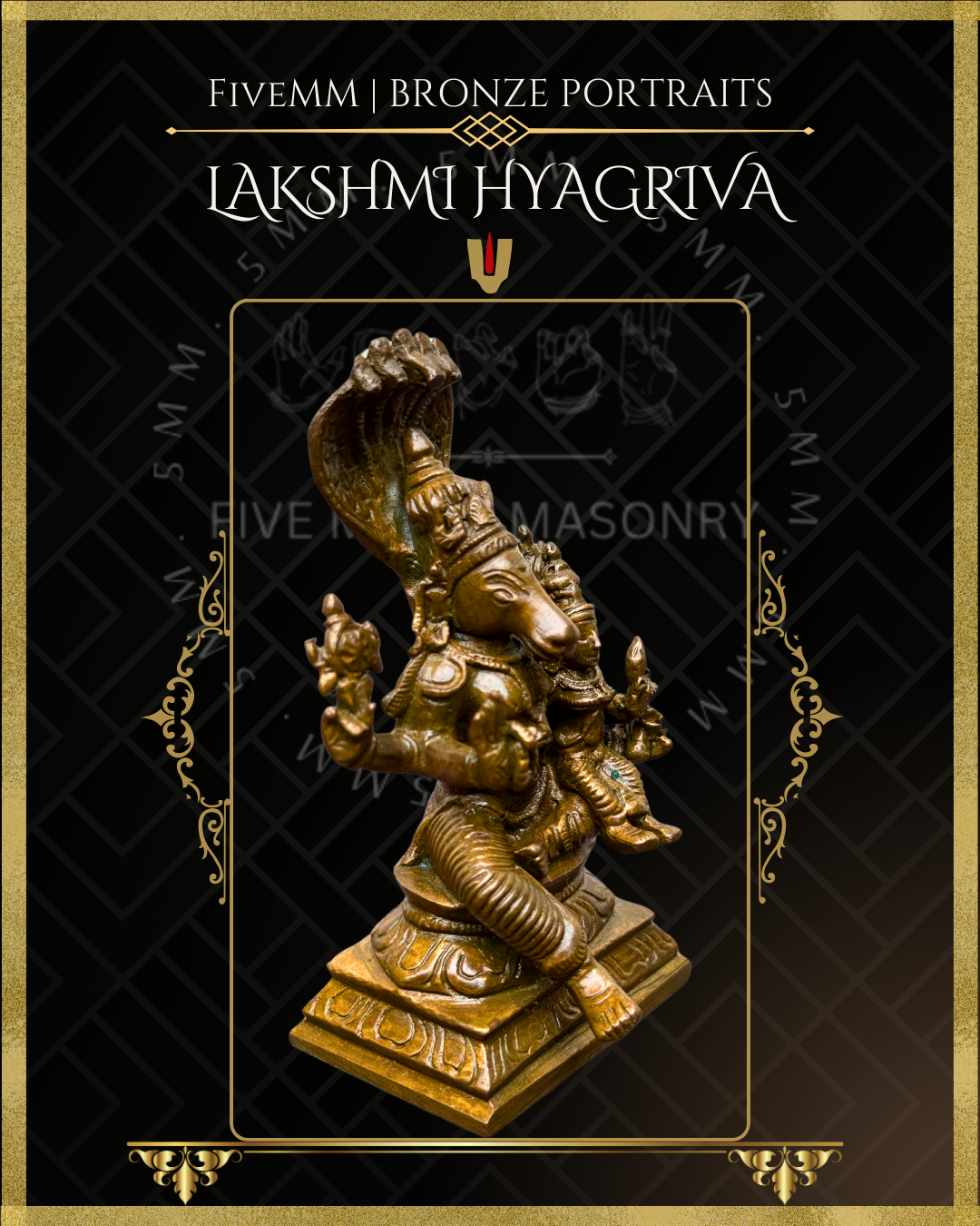 4" Lakshmi Hyagriva