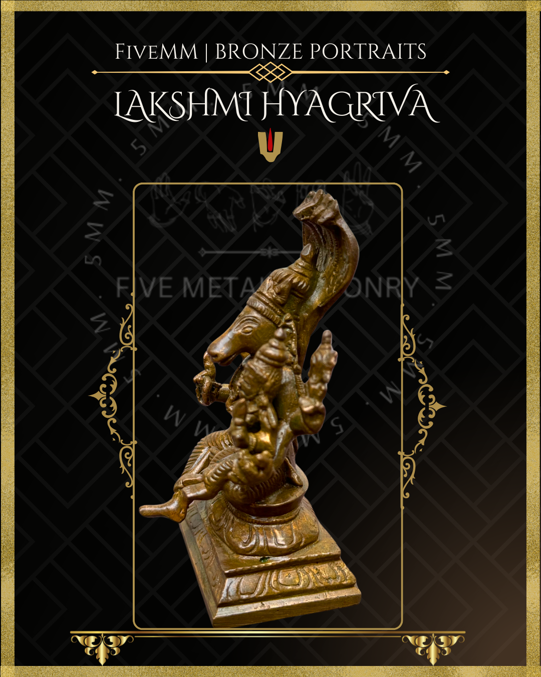 4" Lakshmi Hyagriva