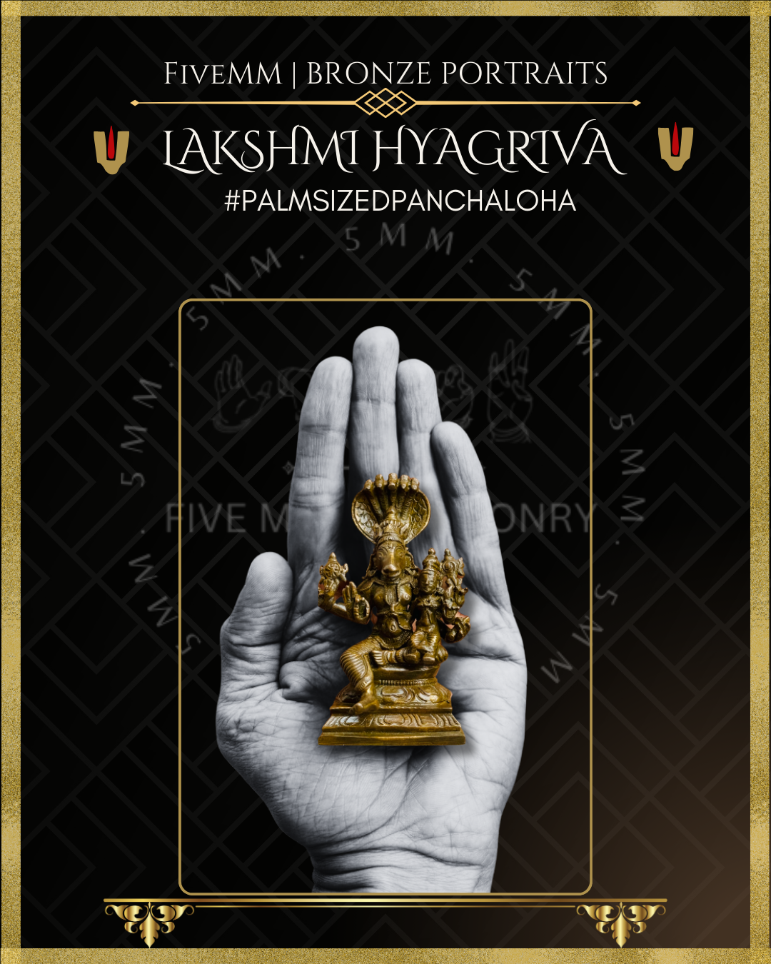 4" Lakshmi Hyagriva