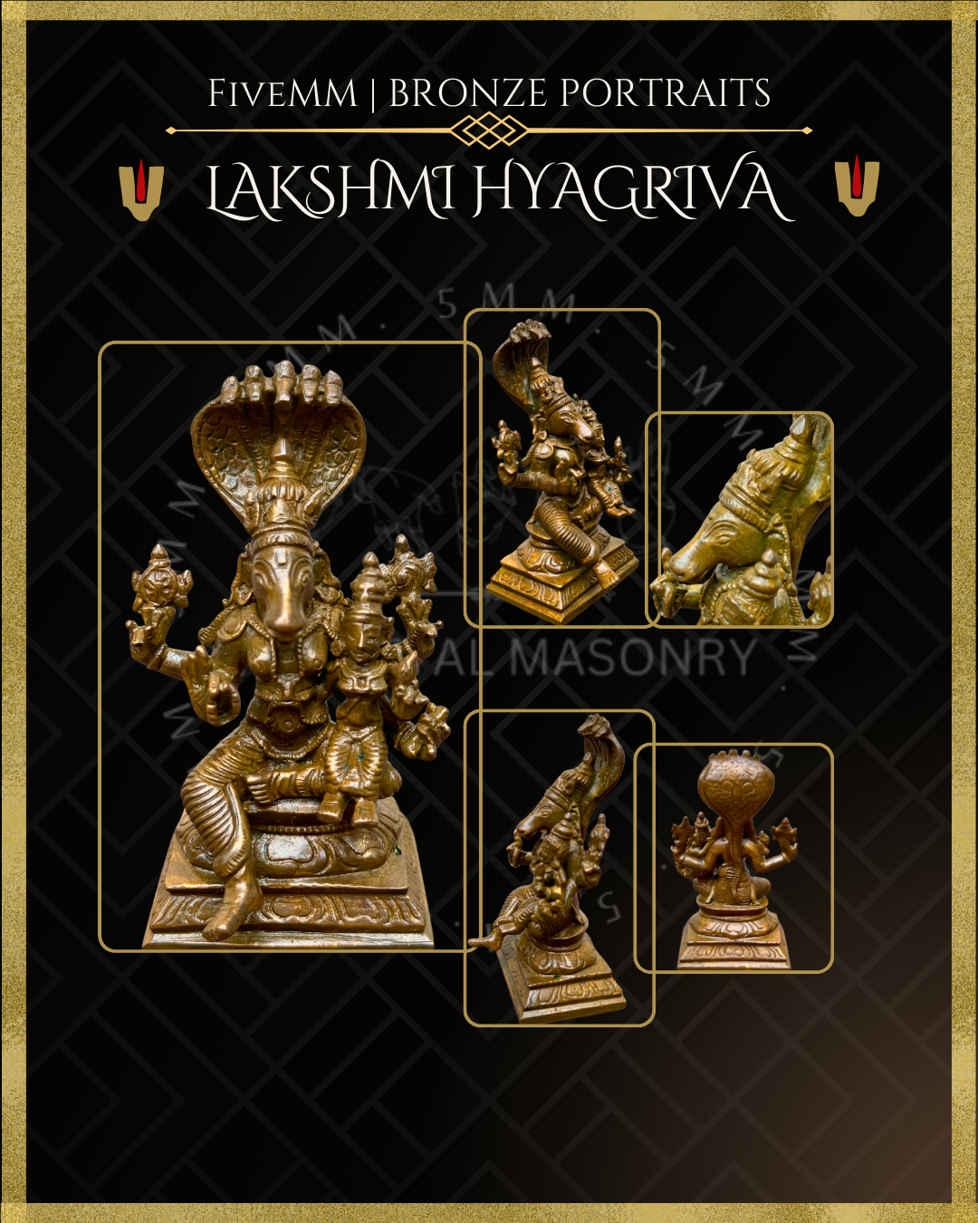 4" Lakshmi Hyagriva