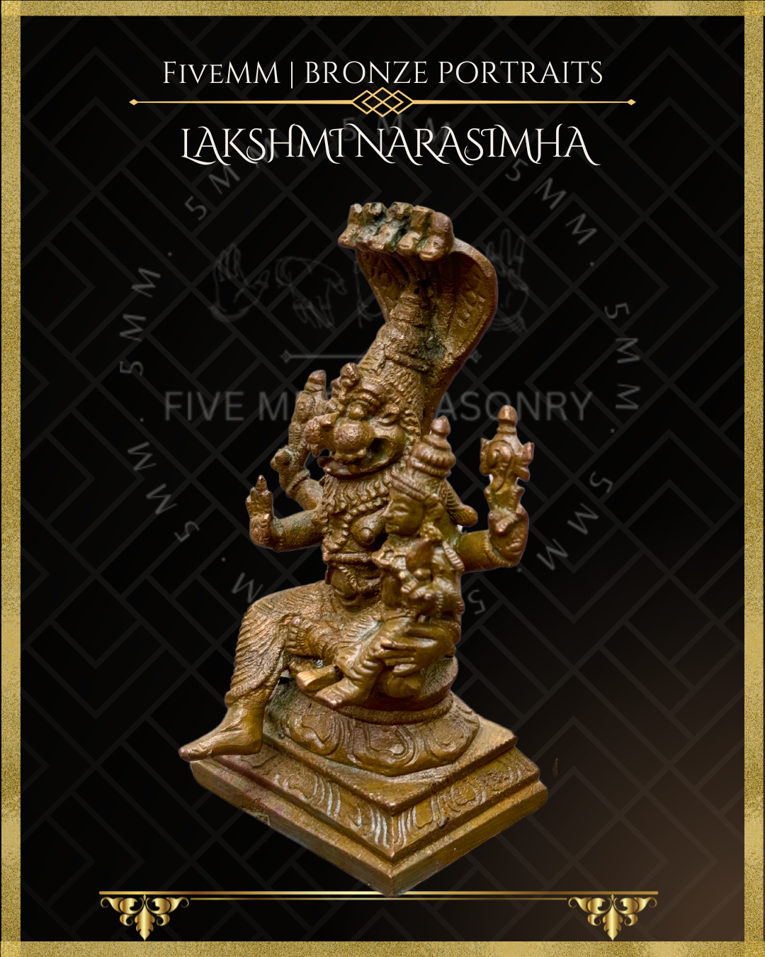 4" Lakshmi Narasimha