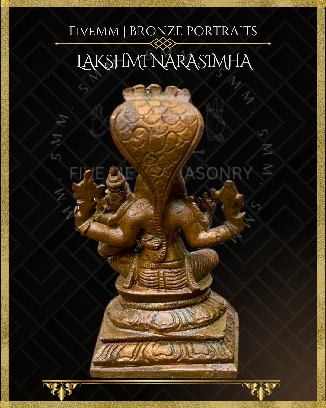 4" Lakshmi Narasimha