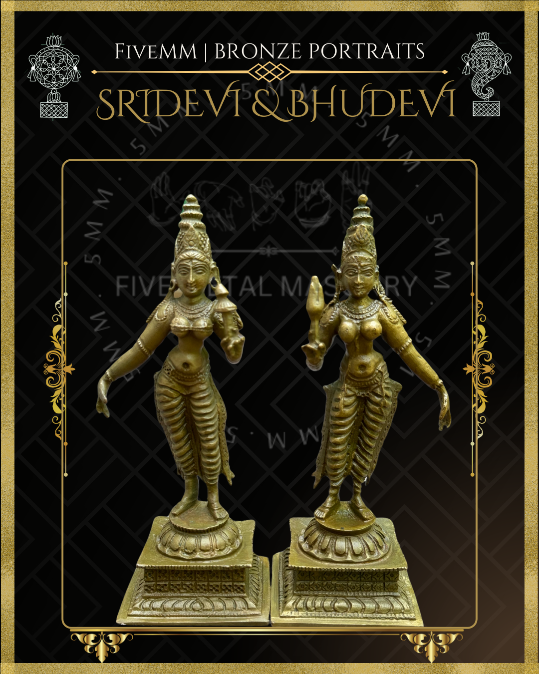 6" Venkateswara With Consorts