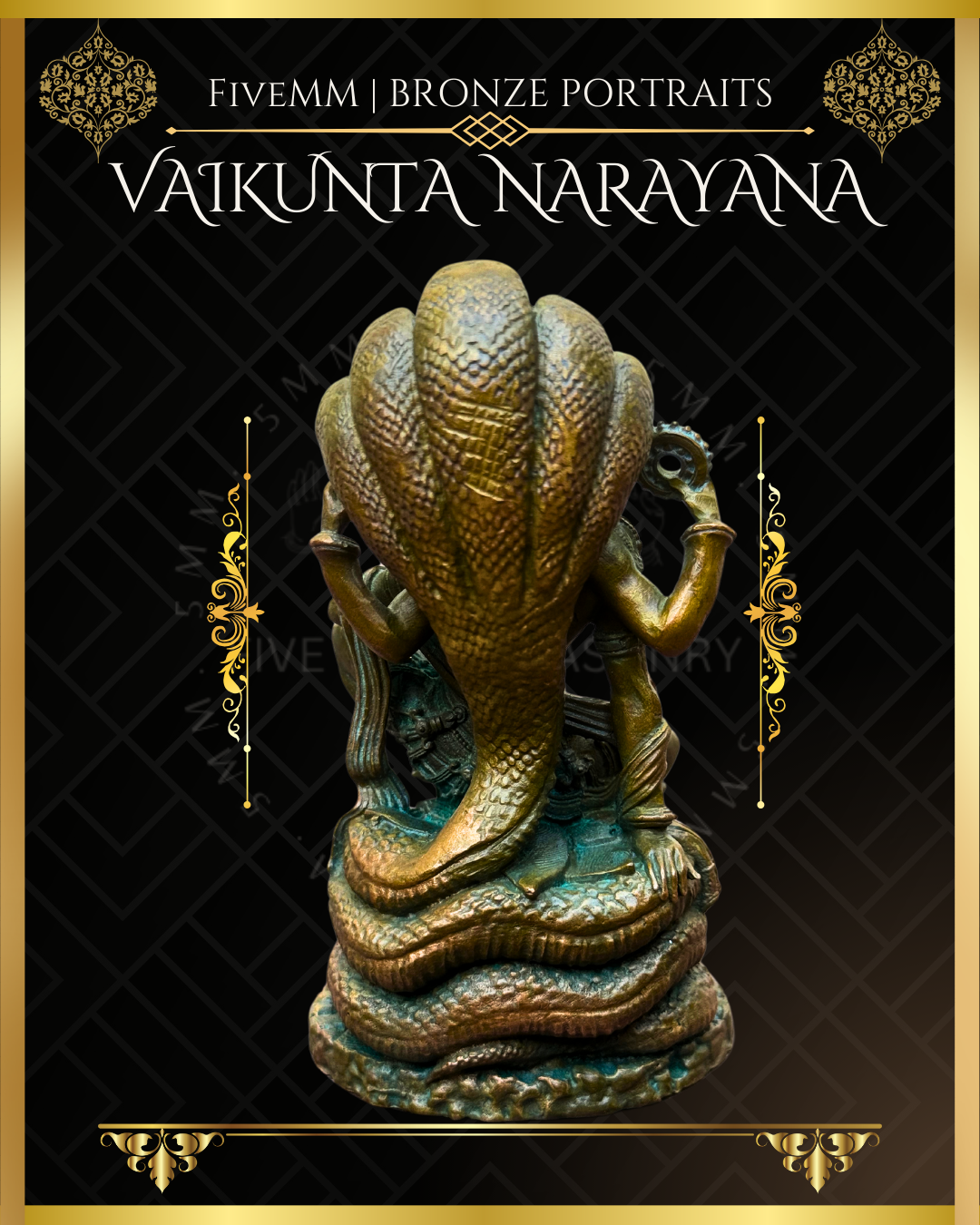 4" Vaikunta Narayana