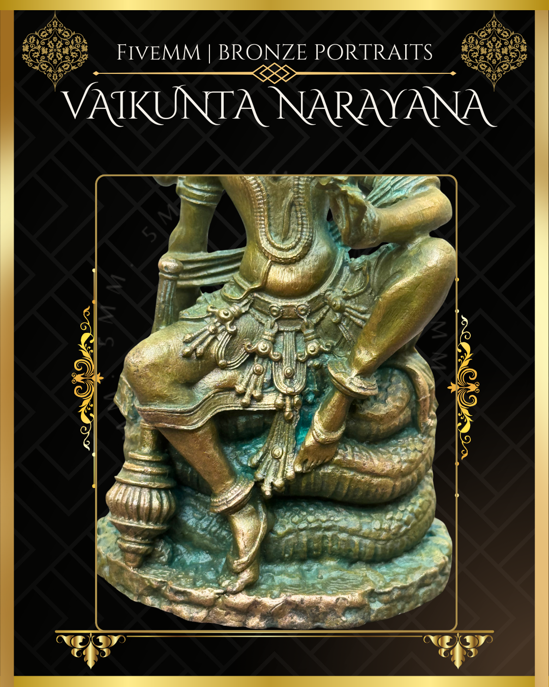 4" Vaikunta Narayana