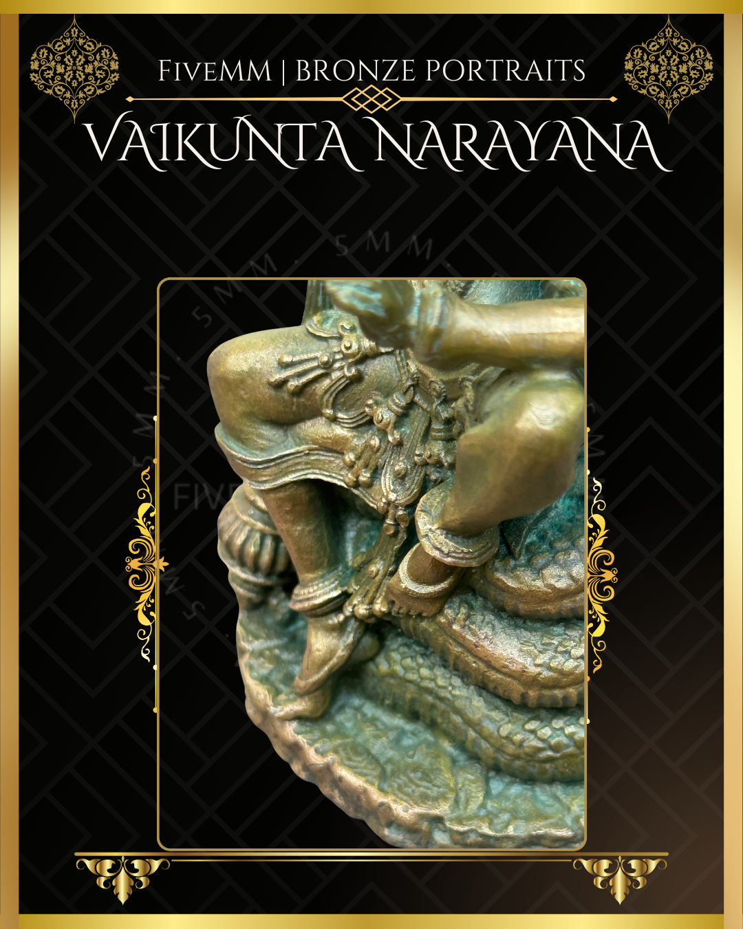 4" Vaikunta Narayana