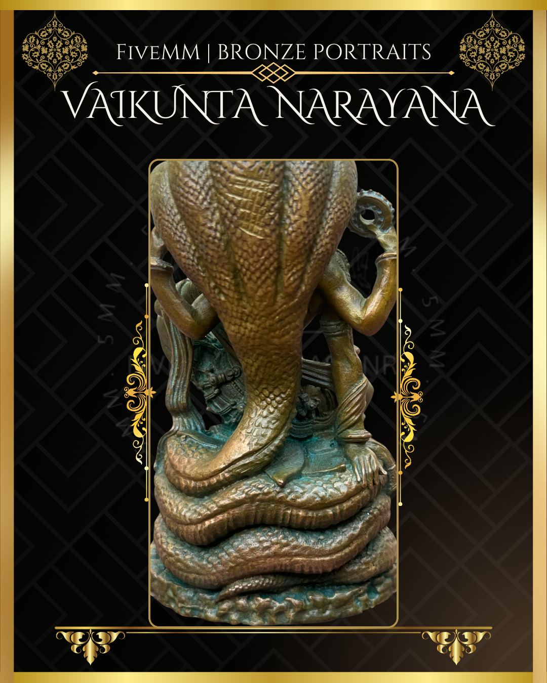 4" Vaikunta Narayana