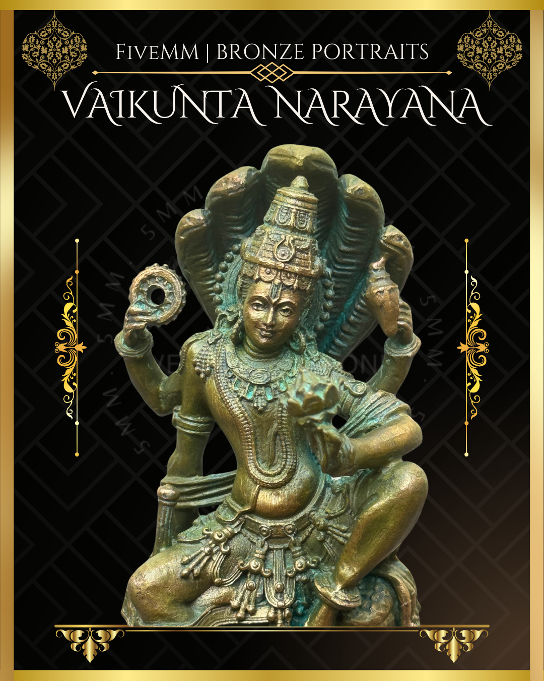 4" Vaikunta Narayana