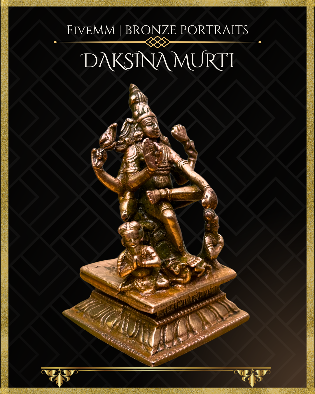4" Dakshinamurti Shiva