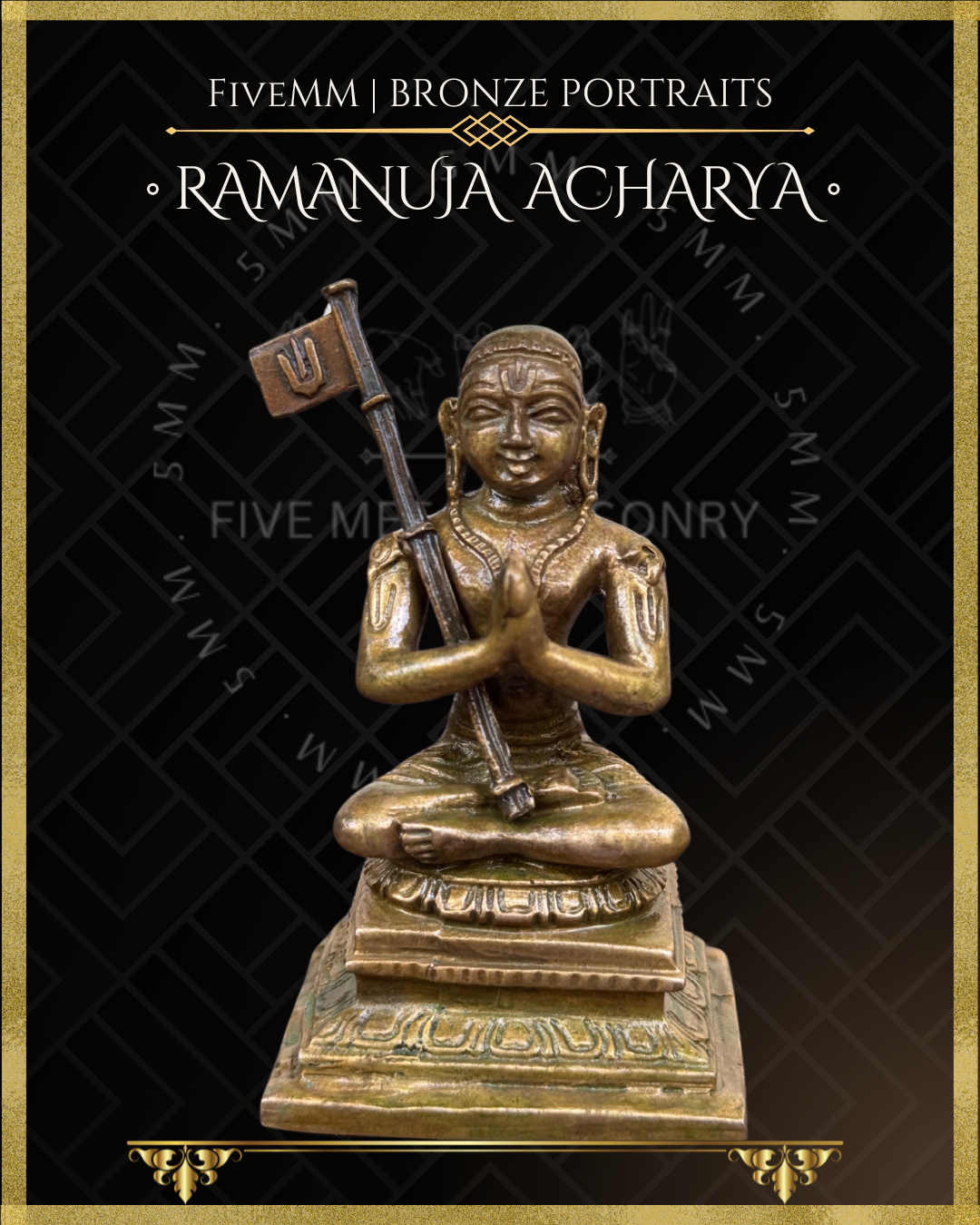 3" Vaishnava Saints: Ramanujacharya, Nammalvar, Manavalamamuni