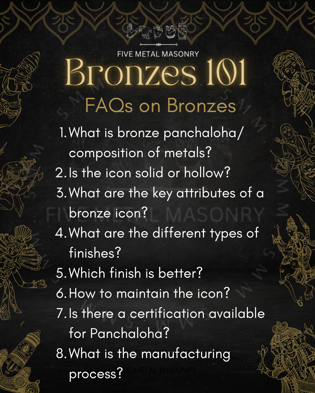 FAQs on Bronze Panchaloha