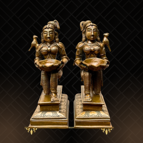 Vahanas,Apsaras,Dipalakshmi and more | Panchaloha Bronze Icons