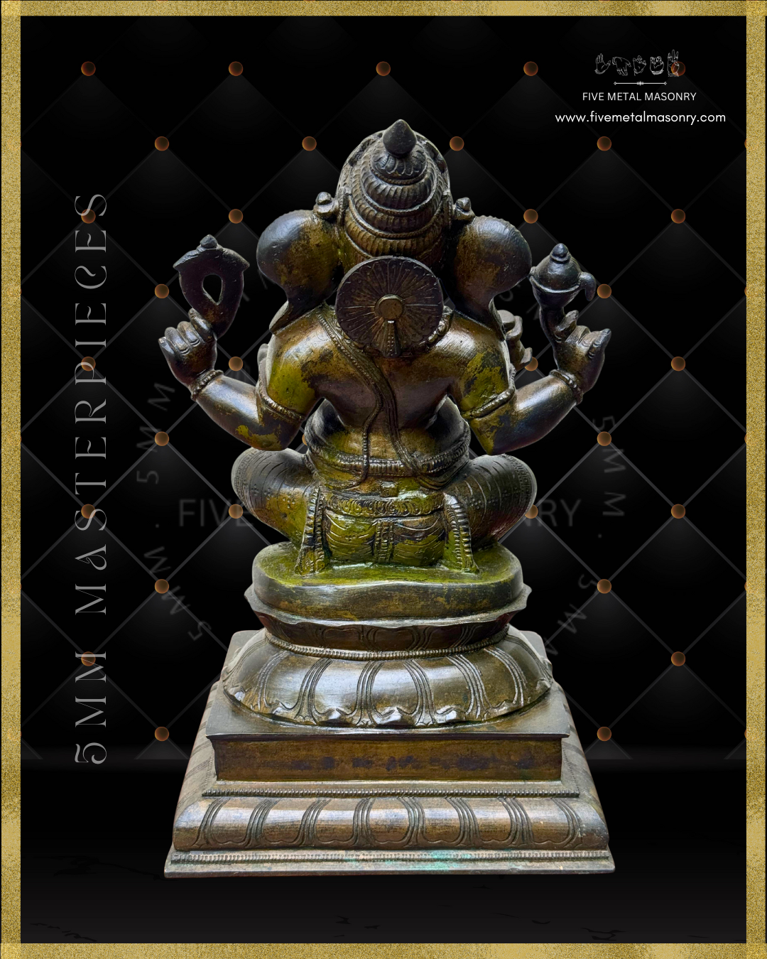 12" Ganesha - Masterpieces Collection