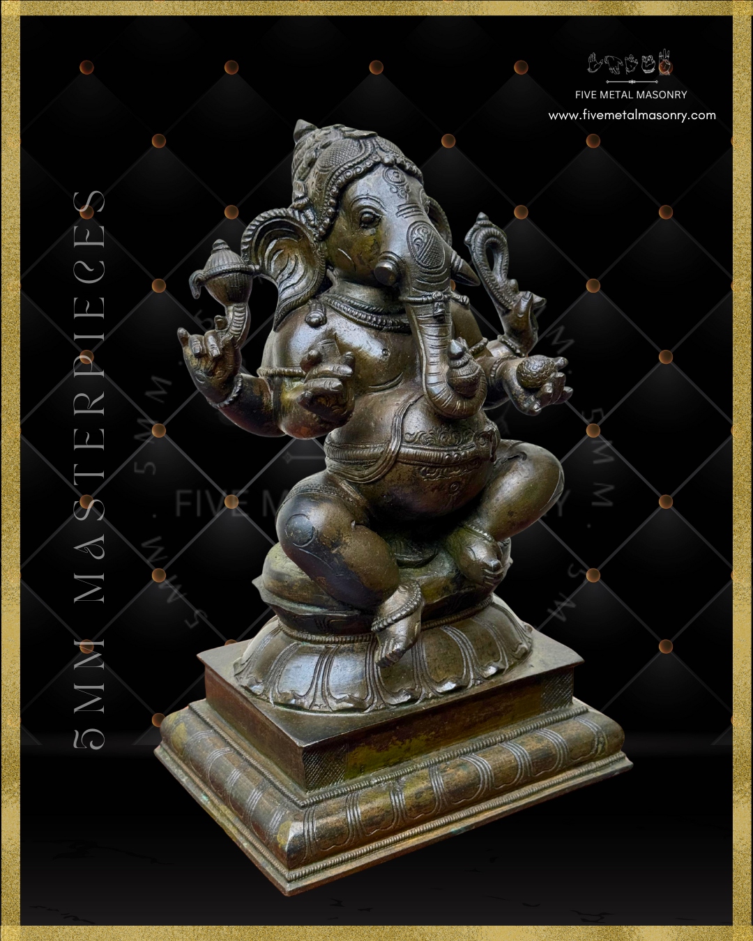 12" Ganesha - Masterpieces Collection