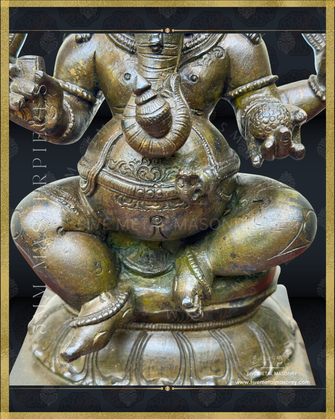 12" Ganesha - Masterpieces Collection