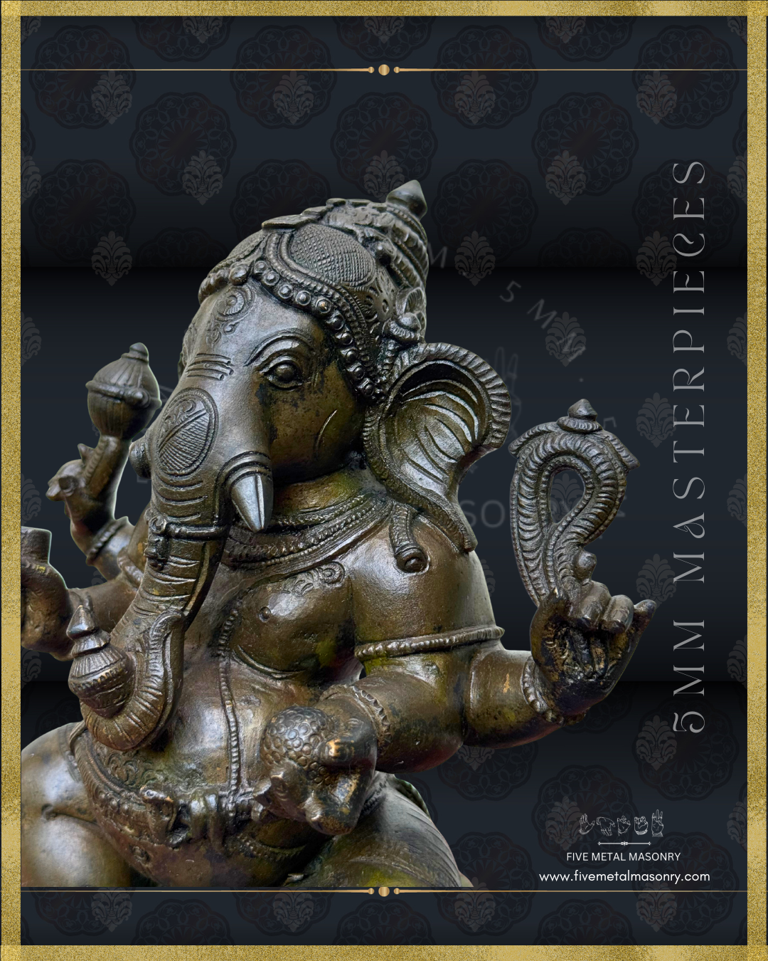 12" Ganesha - Masterpieces Collection