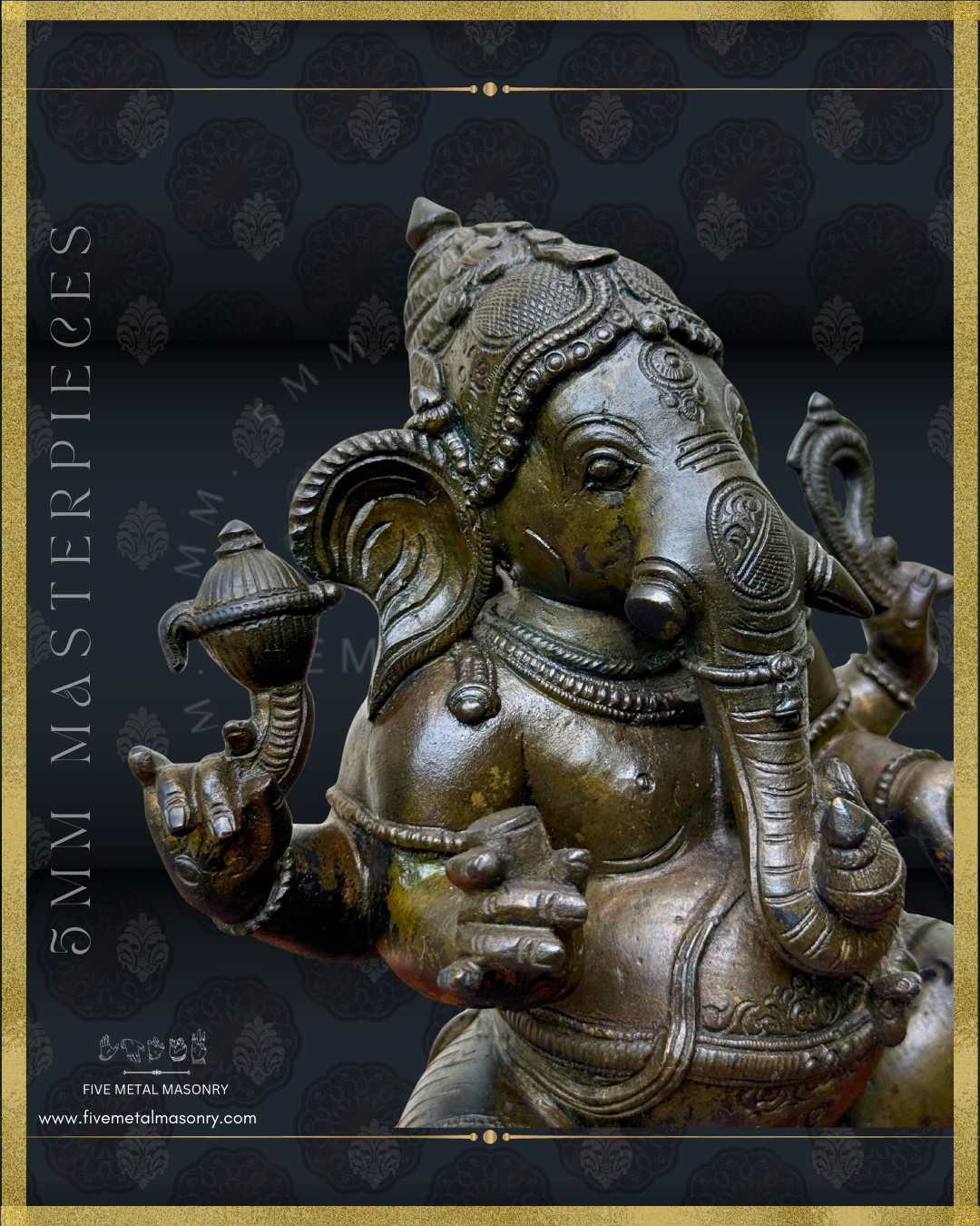 12" Ganesha - Masterpieces Collection