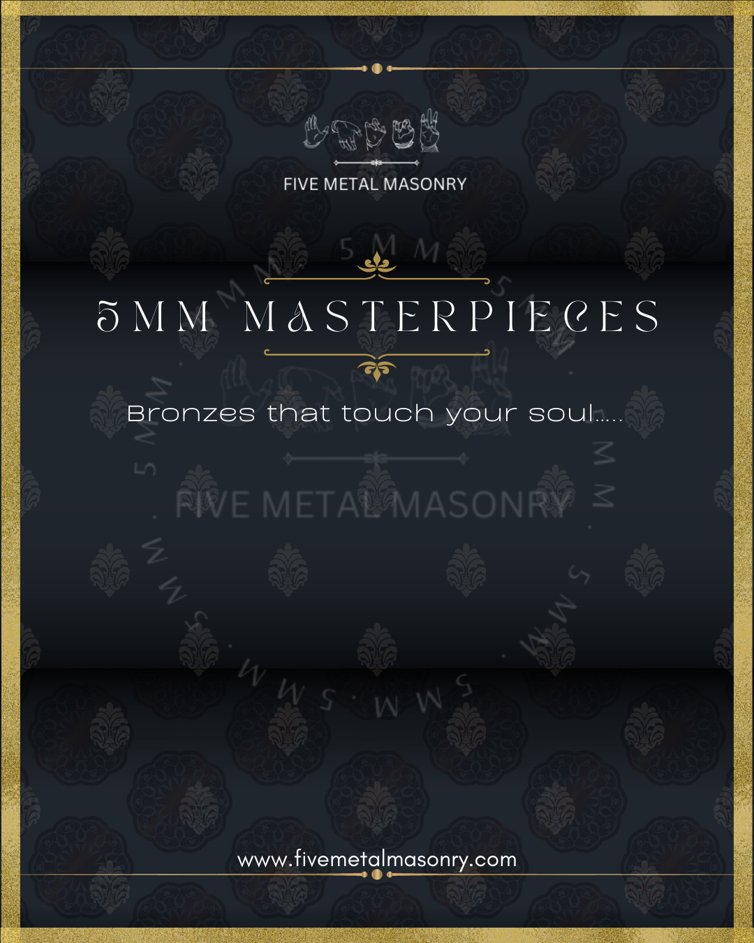 Five Metal Masonry -  Masterpieces Collection- Bronzes that touch your soul 