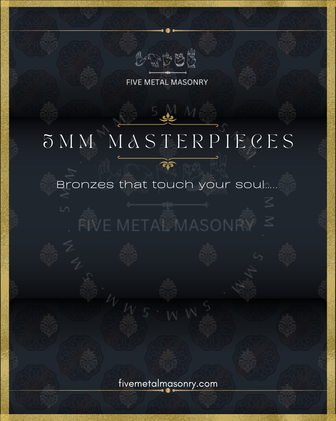 Five Metal Masonry -  Masterpieces Collection- Bronzes that touch your soul 