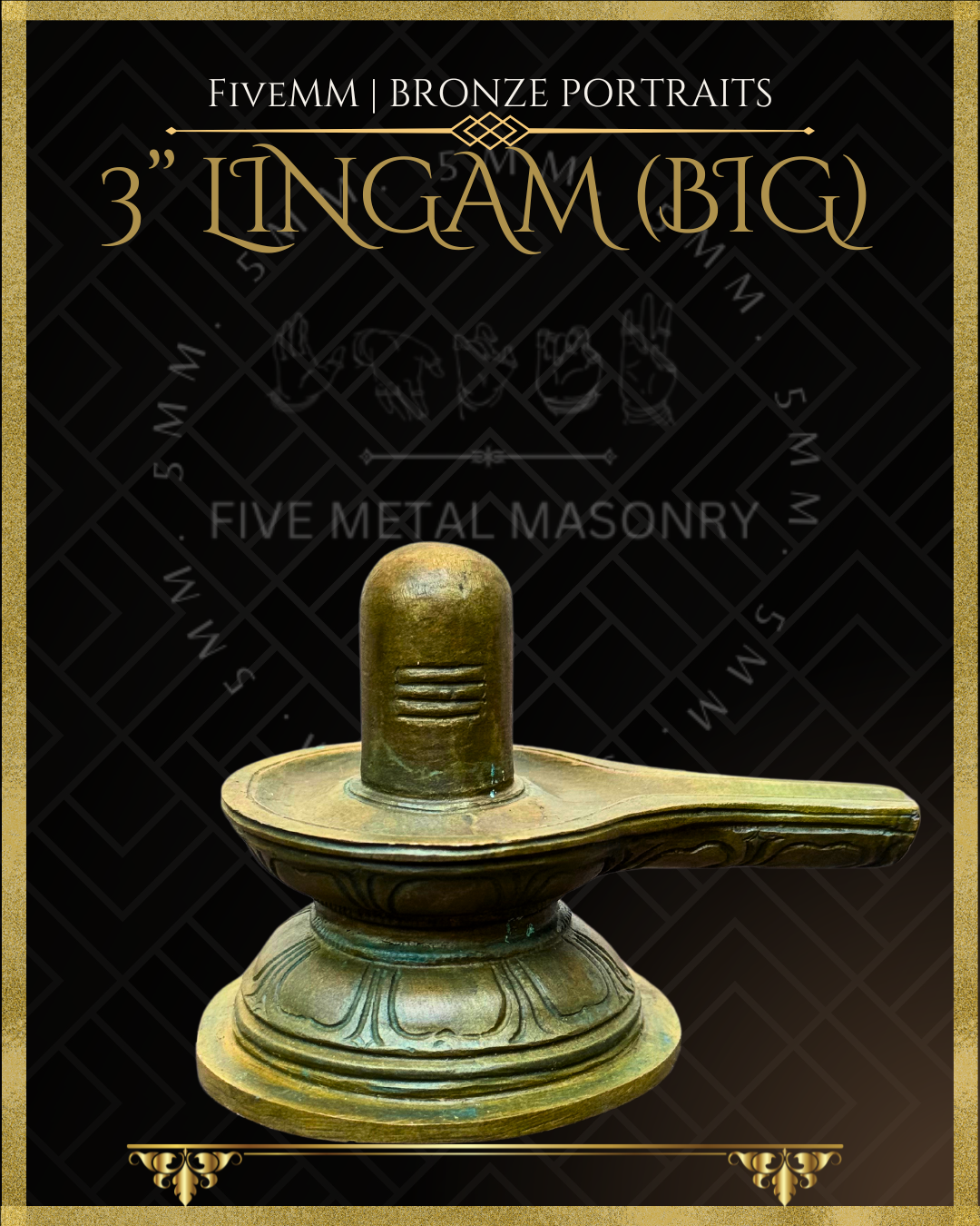 3" Siva Lingam (Big)