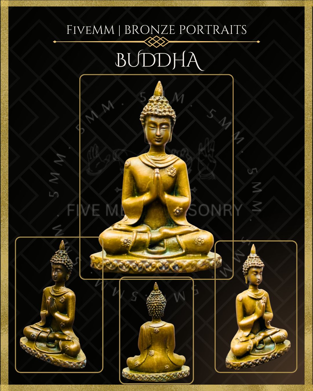 3" Buddha