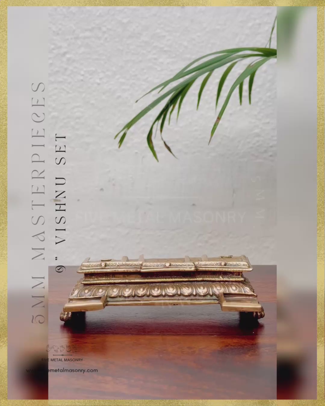 9" Vishnu Set - Masterpieces Collection