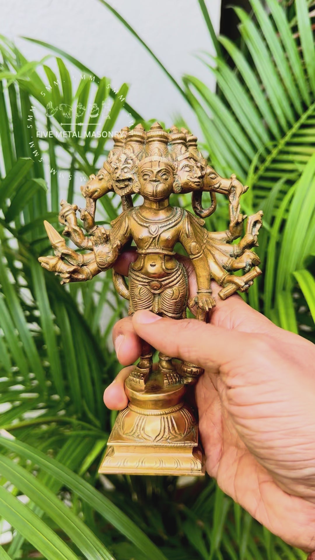 7" Panchmukhi Hanuman